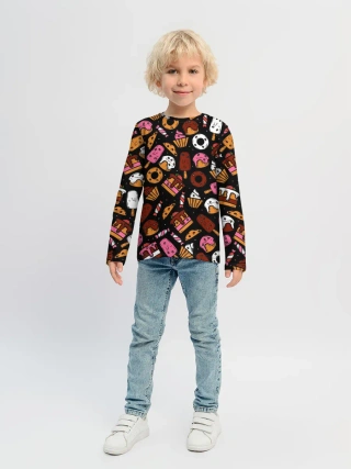 Детский лонгслив / Вкусняшки