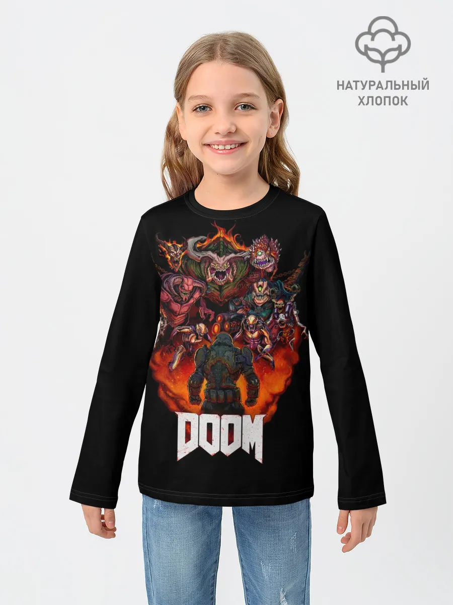 Детский лонгслив / DooM