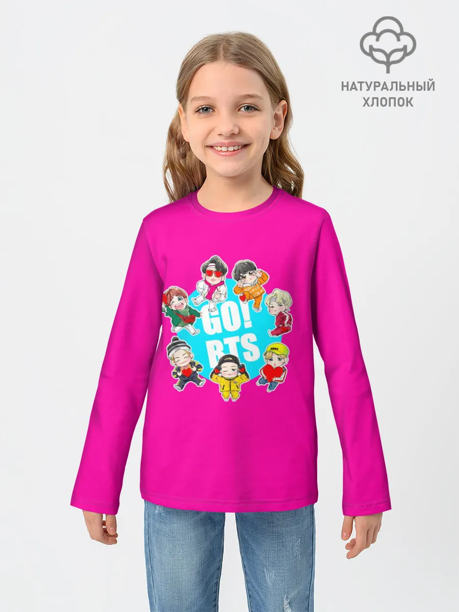 Детский лонгслив / GO! BTS