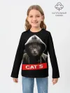 Детский лонгслив / Кот