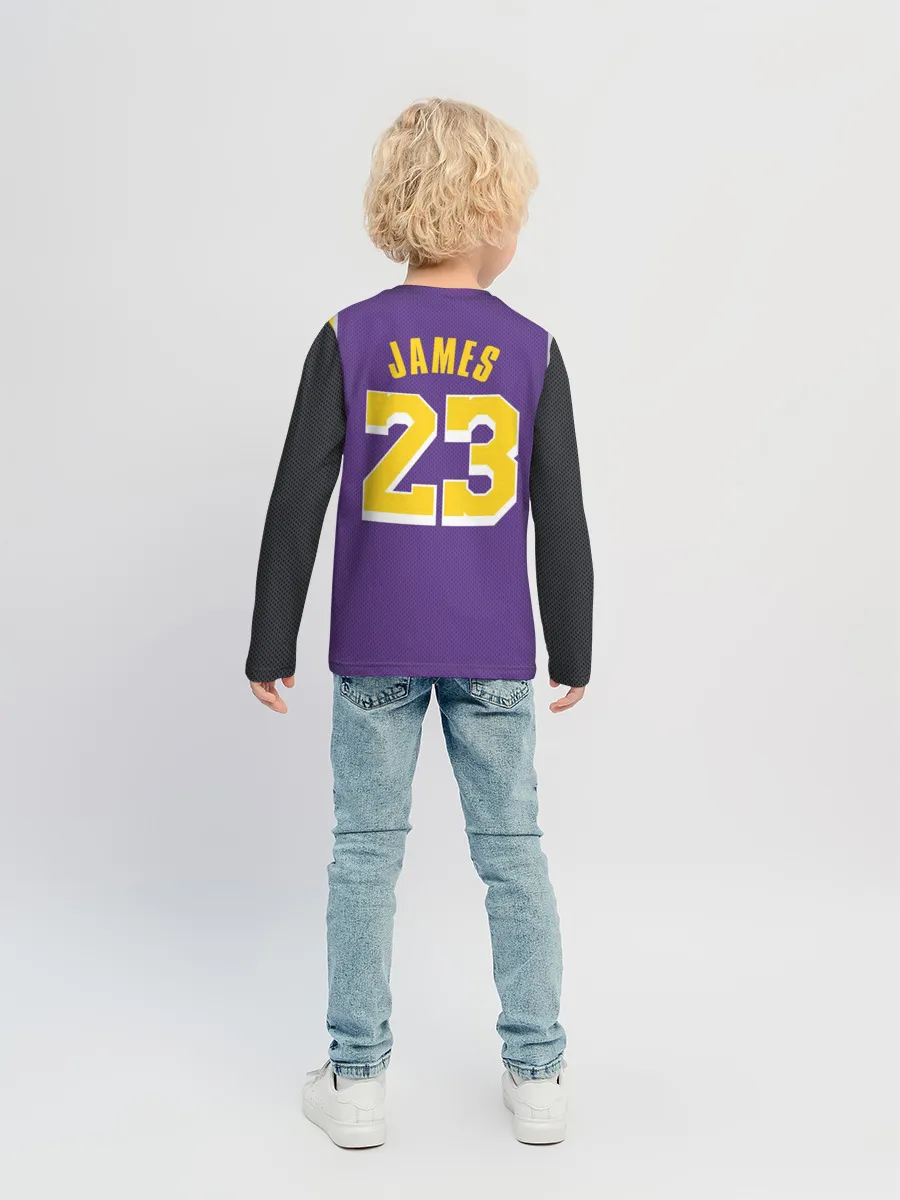 Детский лонгслив / James LA Lakers 2019