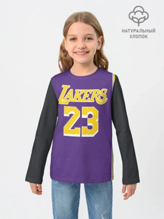 Детский лонгслив / James LA Lakers 2019