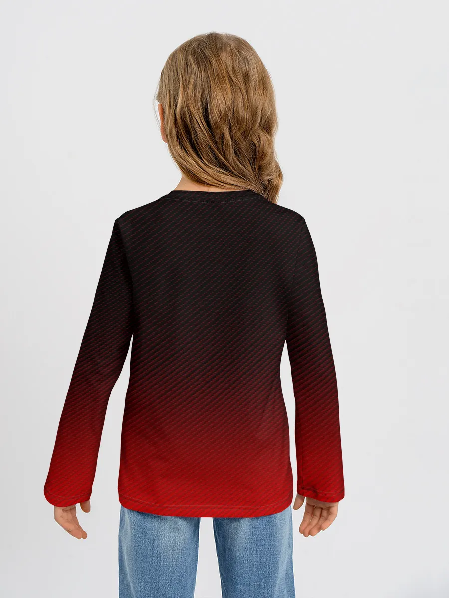 Детский лонгслив / RED CARBON