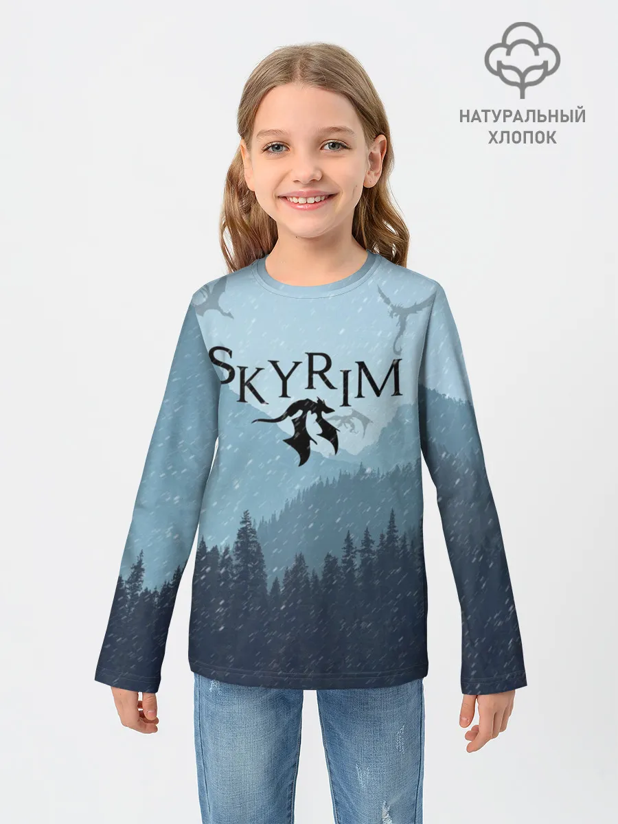 Детский лонгслив / TES SKYRIM