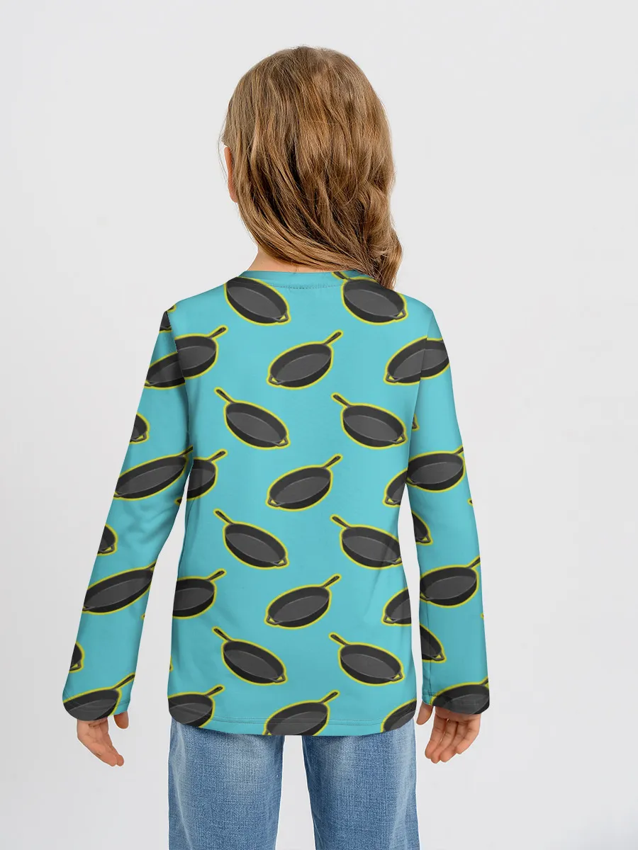 Детский лонгслив / PUBG Сковородочки