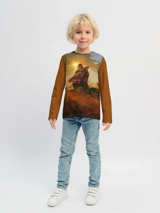 Детский лонгслив / русь