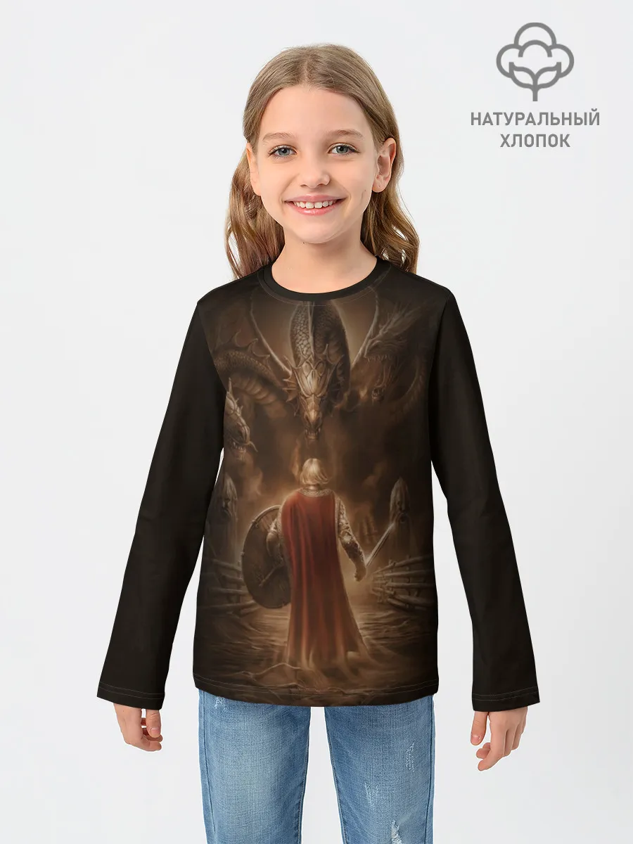 Детский лонгслив / русь