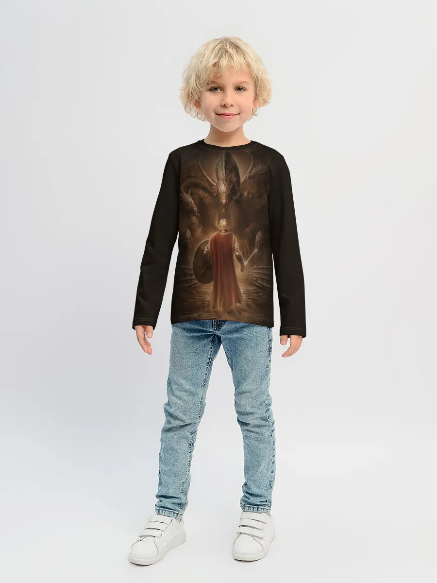 Детский лонгслив / русь