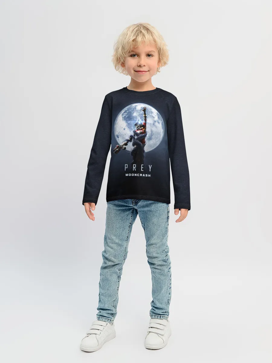Детский лонгслив / PREY: Mooncrash