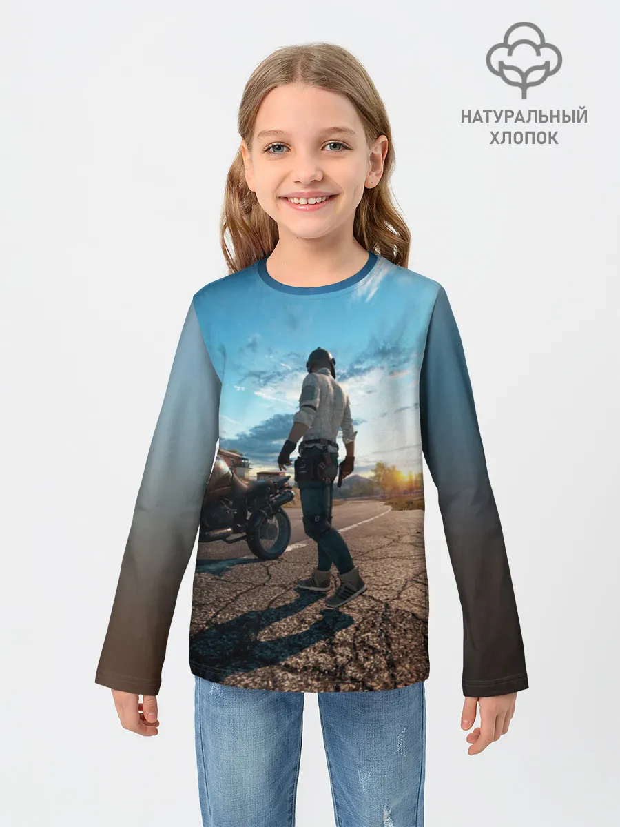 Детский лонгслив / PUBG