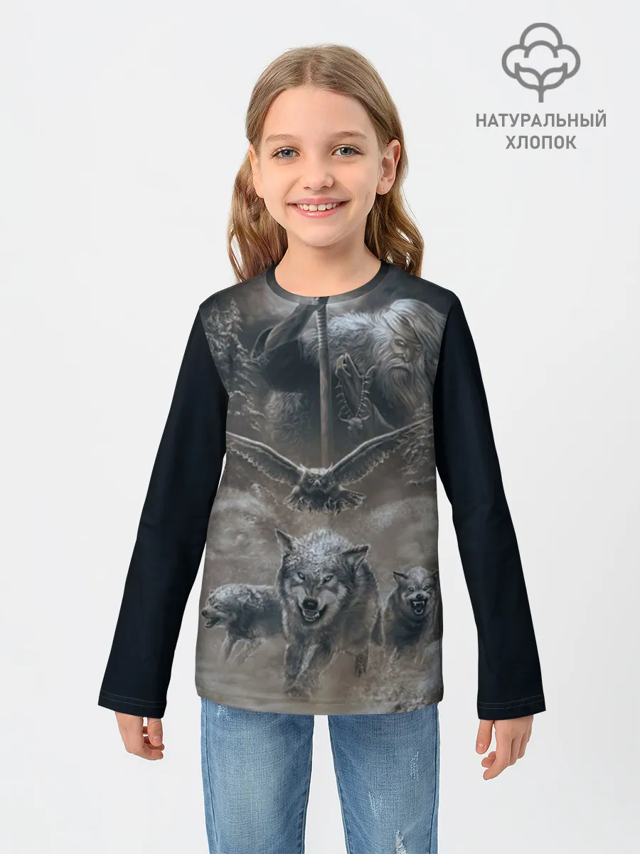 Детский лонгслив / русь