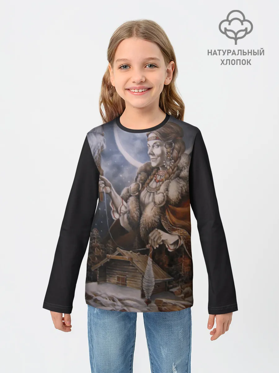 Детский лонгслив / Макошь