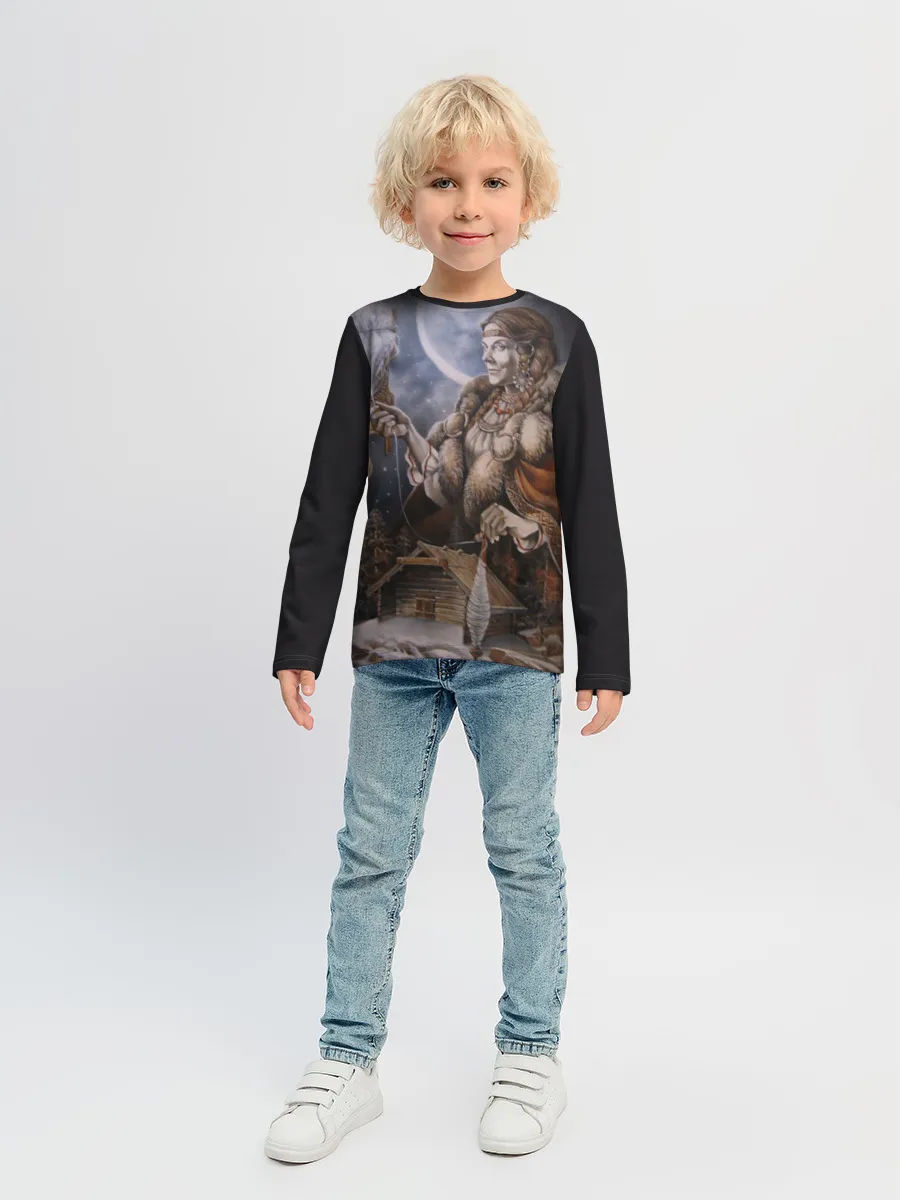Детский лонгслив / Макошь