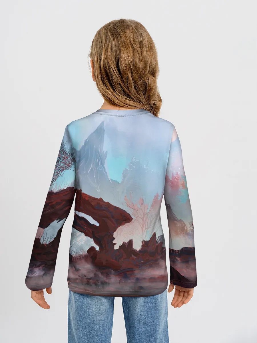 Детский лонгслив / The Elder Scrolls SKYRIM