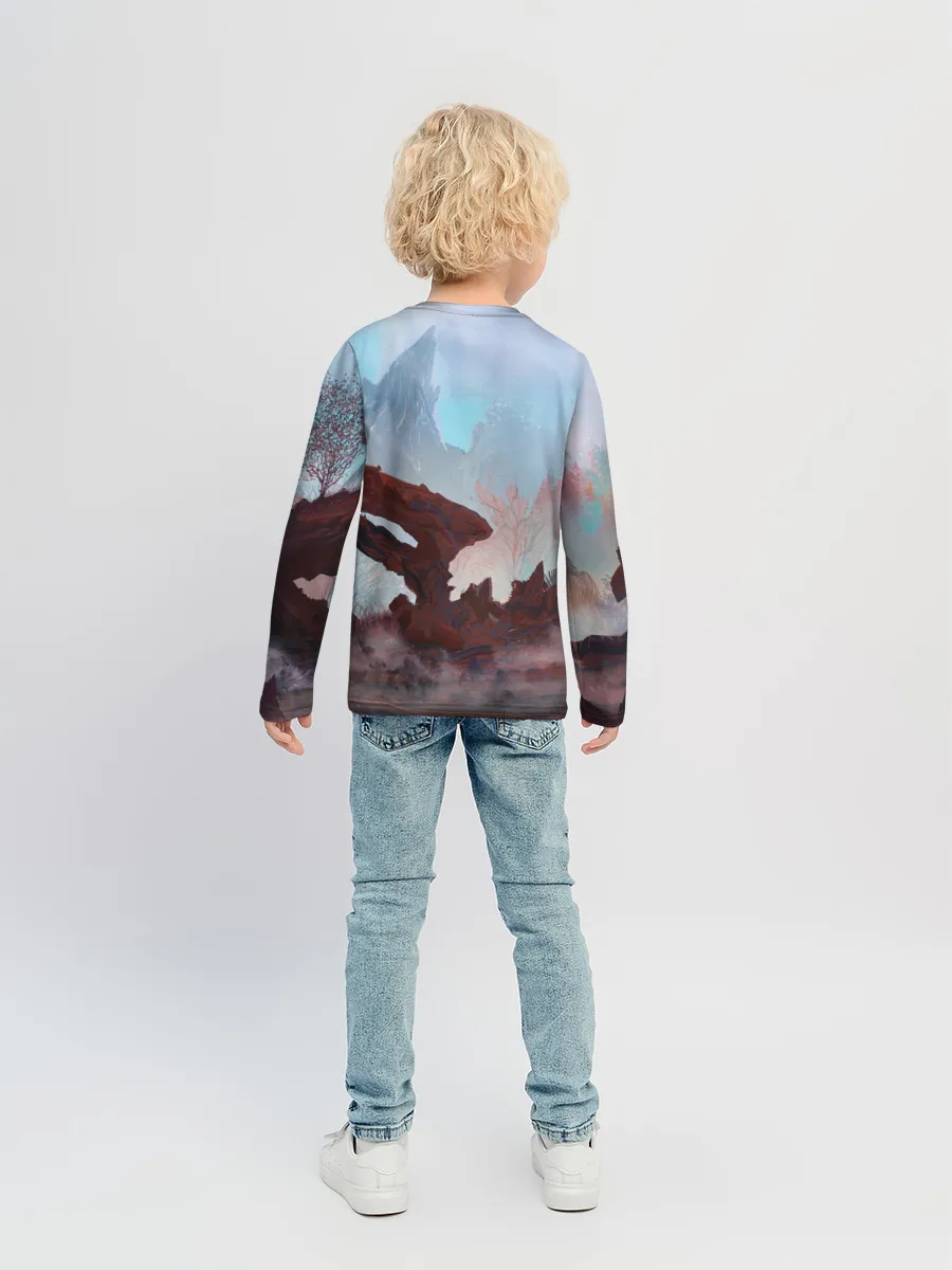 Детский лонгслив / The Elder Scrolls SKYRIM