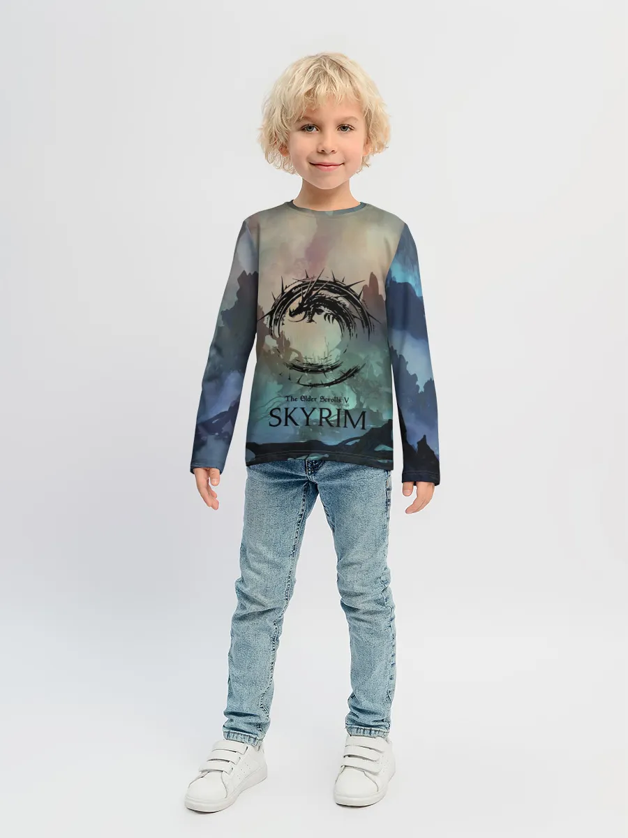 Детский лонгслив / The Elder Scrolls SKYRIM