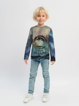 Детский лонгслив / The Elder Scrolls SKYRIM