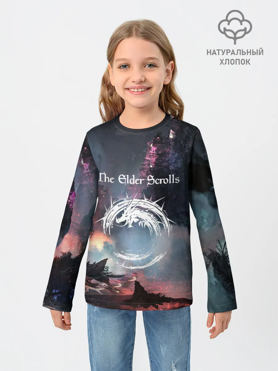 Детский лонгслив / THE ELDER SCROLLS