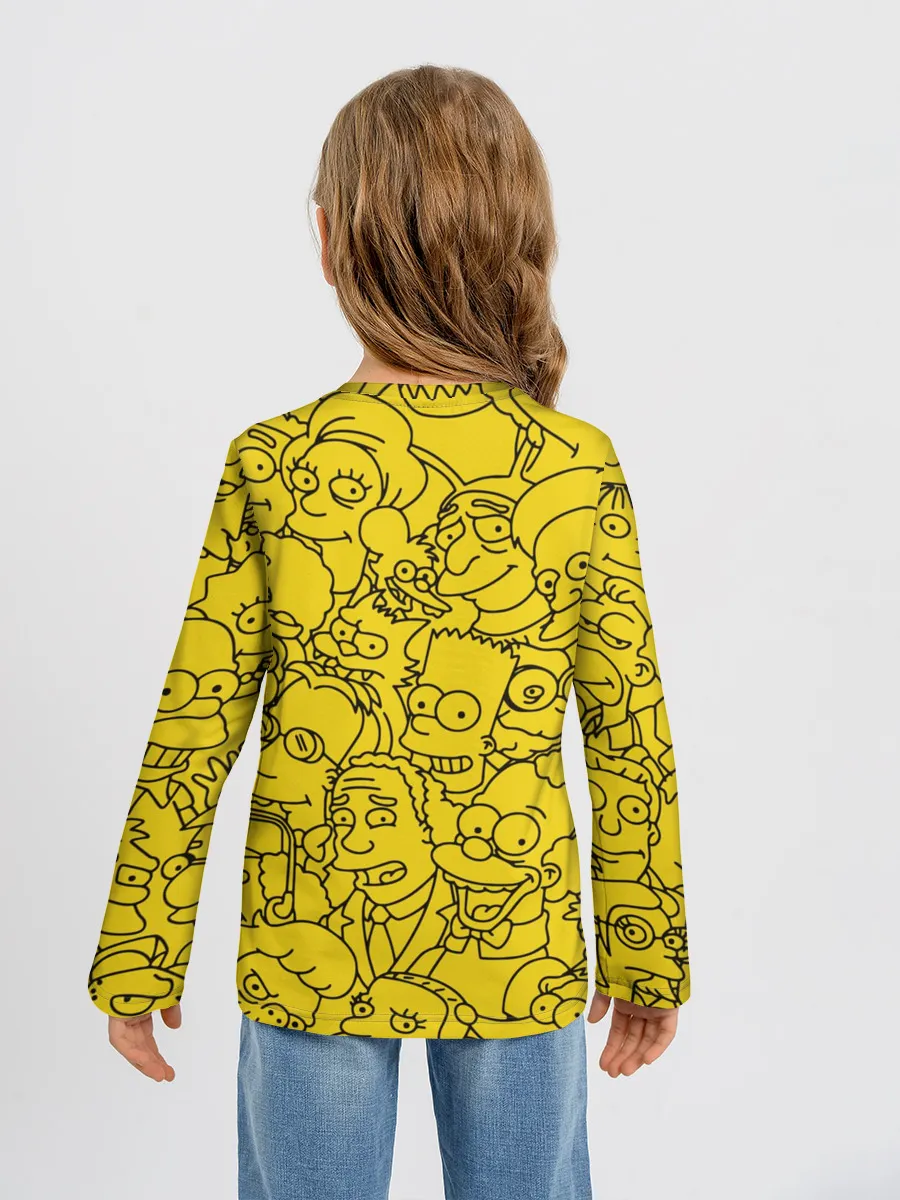 Детский лонгслив / Симпсоны