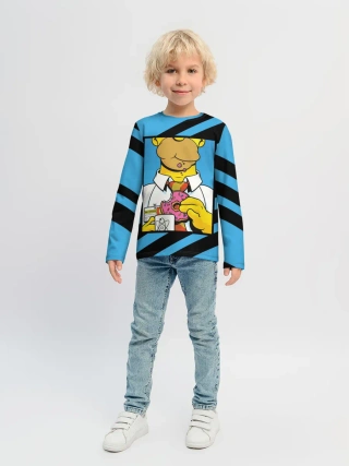 Детский лонгслив / Отличительные Черты