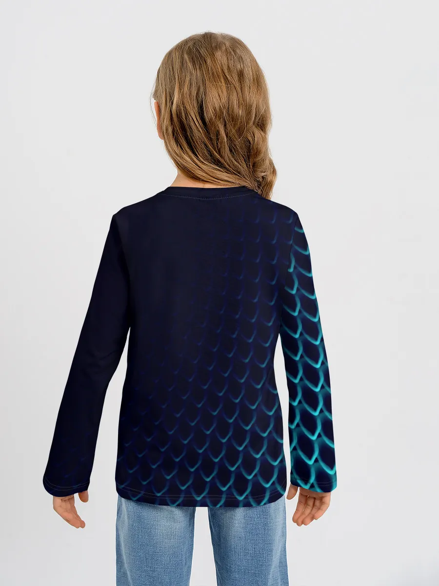 Детский лонгслив / Tesla Motors