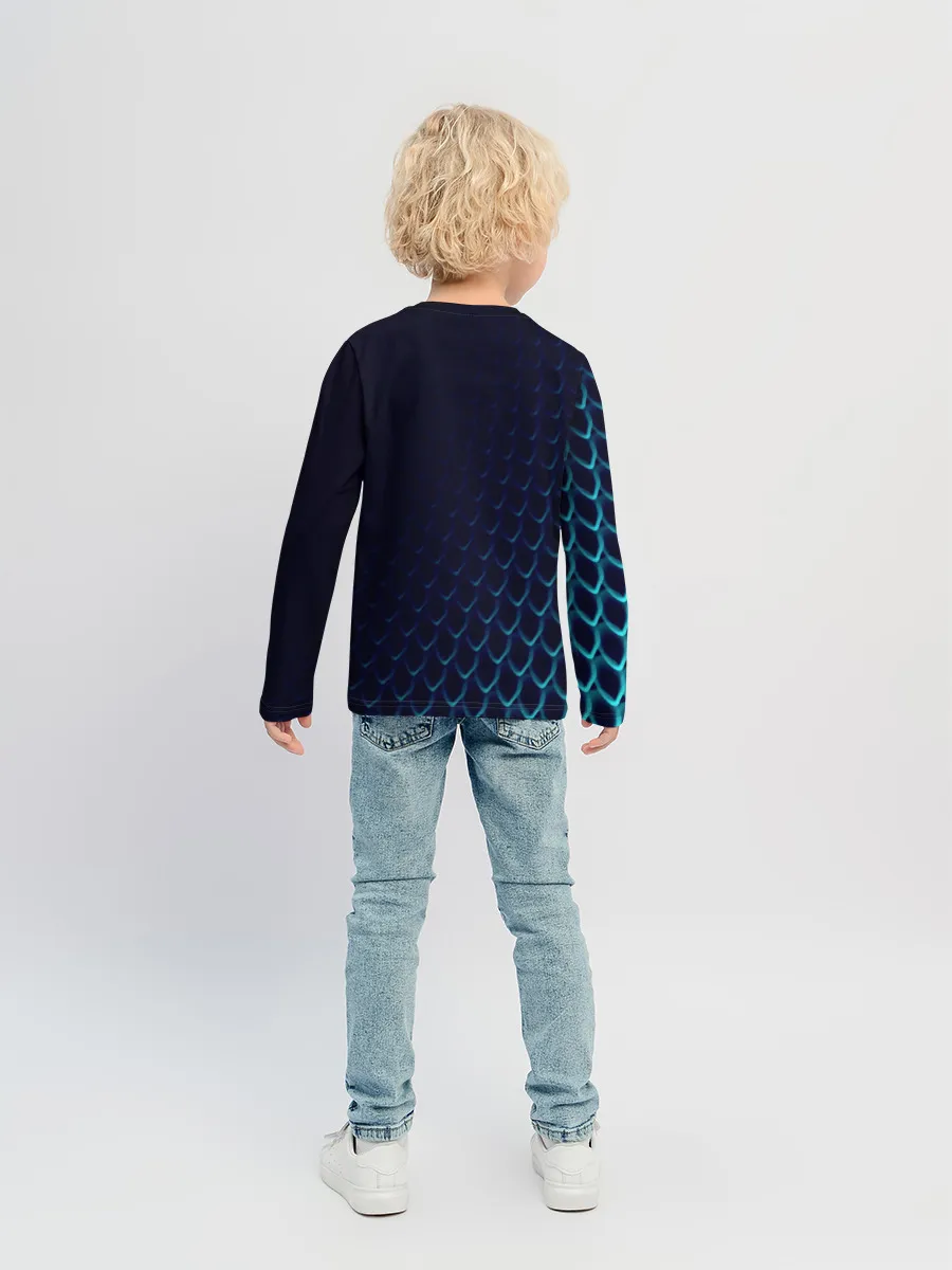 Детский лонгслив / Tesla Motors