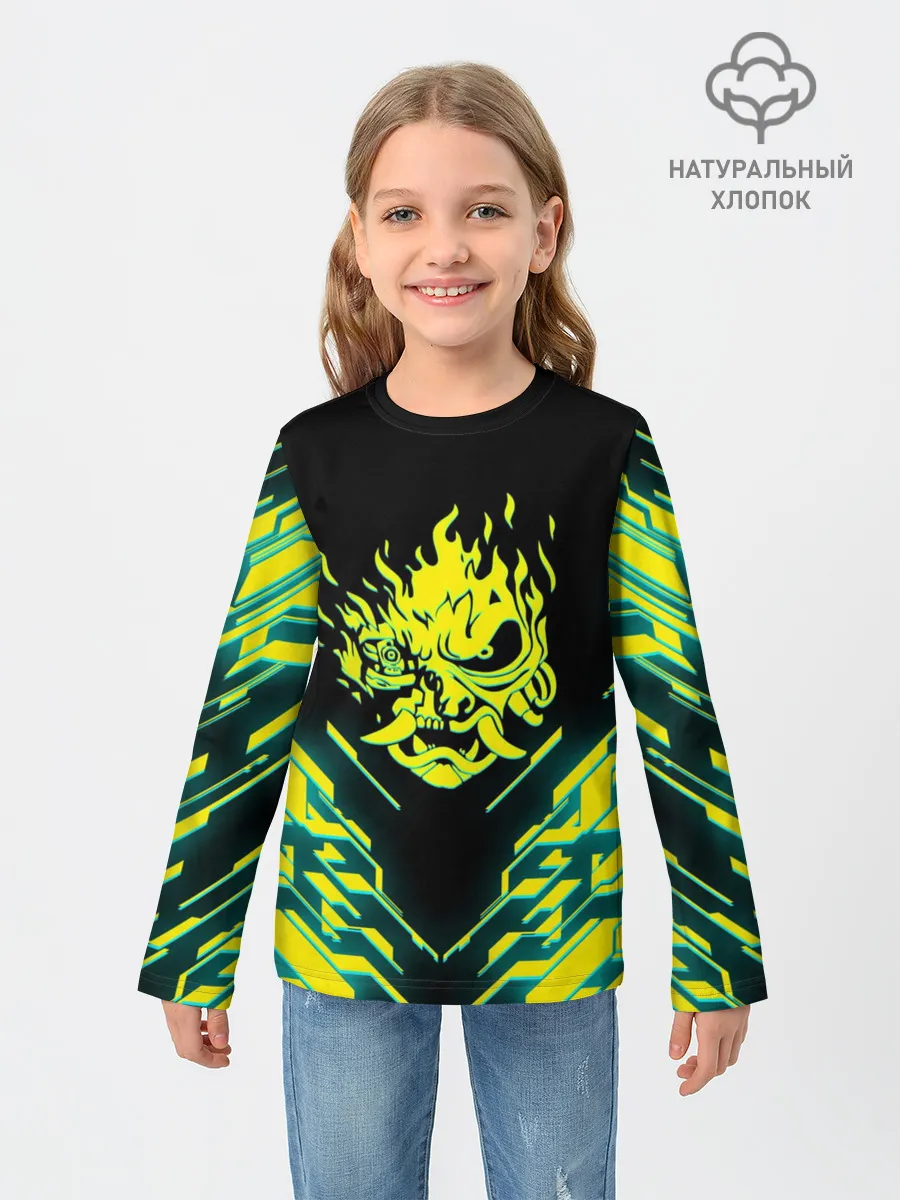 Детский лонгслив / CYBERPUNK 2077