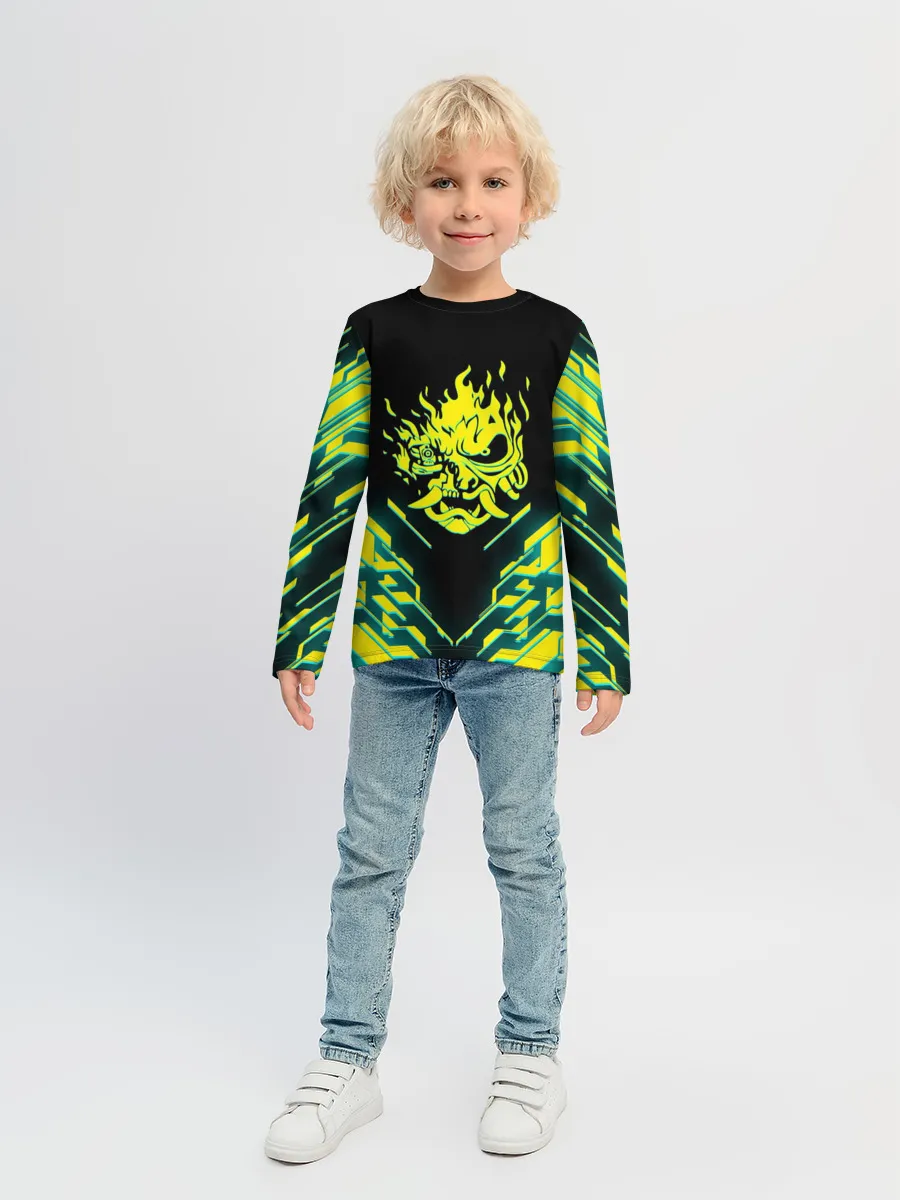 Детский лонгслив / CYBERPUNK 2077