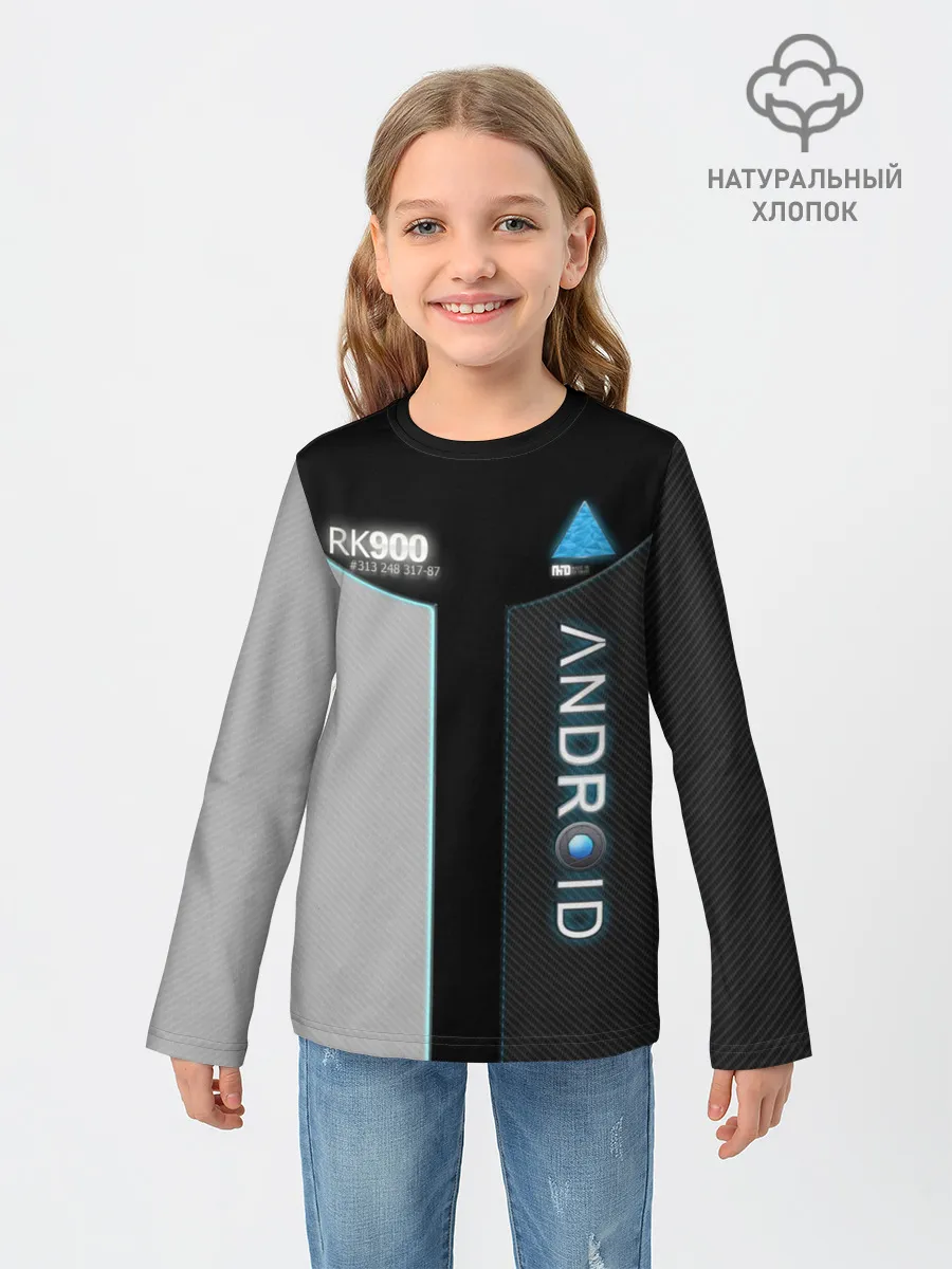 Детский лонгслив / DETROIT: BECOME HUMAN.