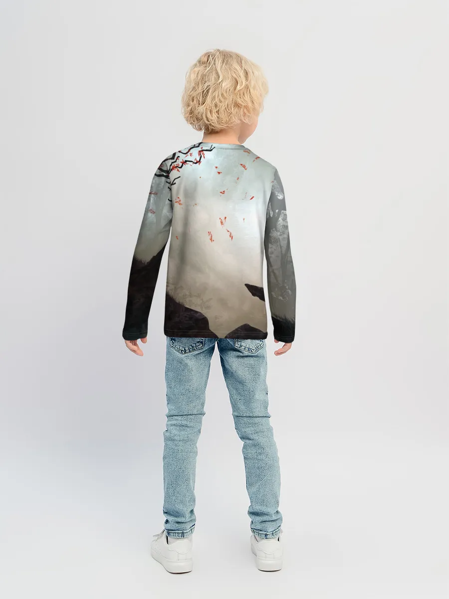 Детский лонгслив / The Elder Scrolls SKYRIM 5