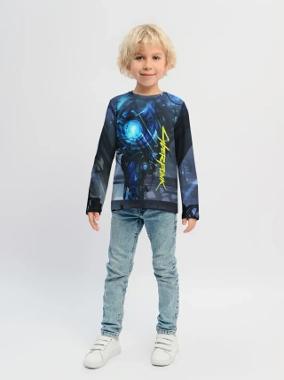 Детский лонгслив / CYBERPUNK 2077