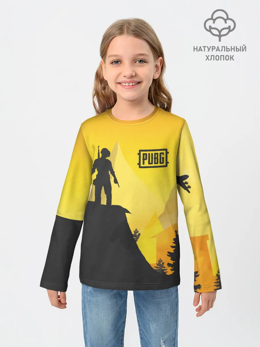 Детский лонгслив / PUBG