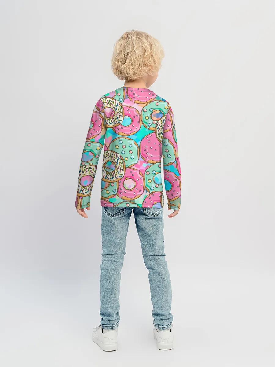 Детский лонгслив / Сладкие Пончики
