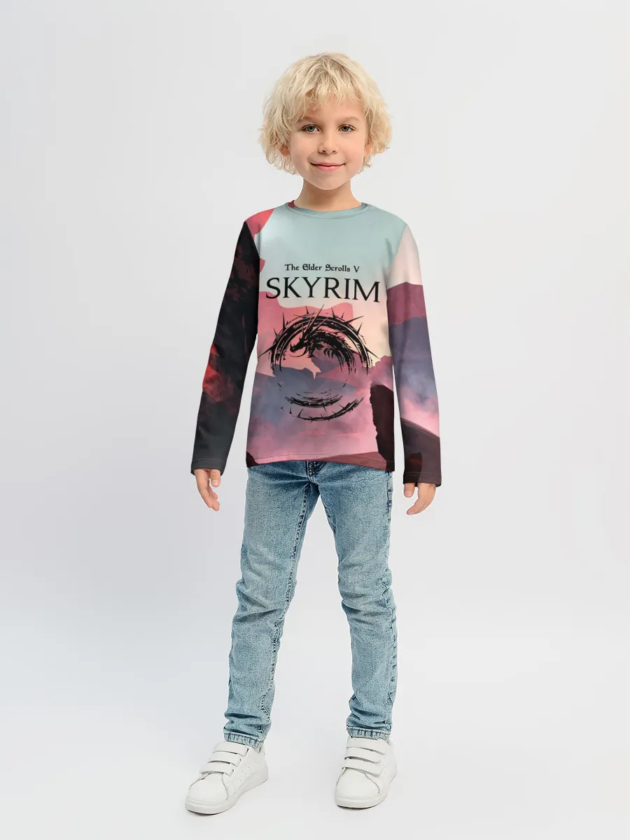 Детский лонгслив / The Elder Scrolls
