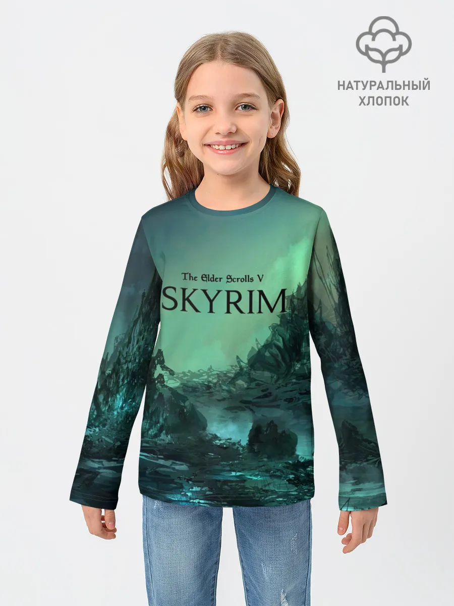 Детский лонгслив / SKYRIM