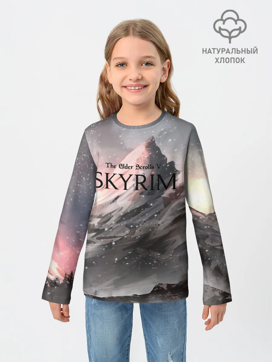 Детский лонгслив / The Elder Scrolls Skyrim