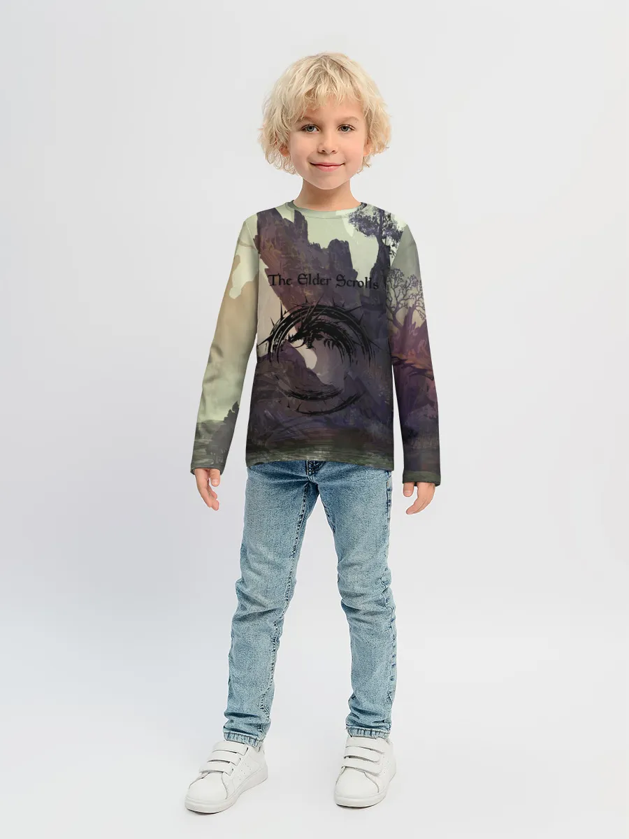 Детский лонгслив / The Elder Scrolls