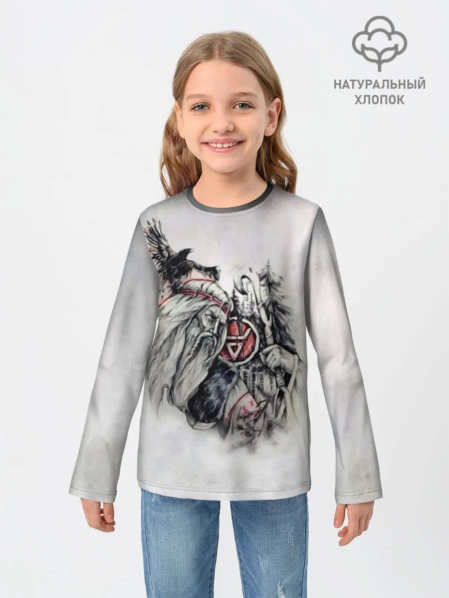 Детский лонгслив / Велес