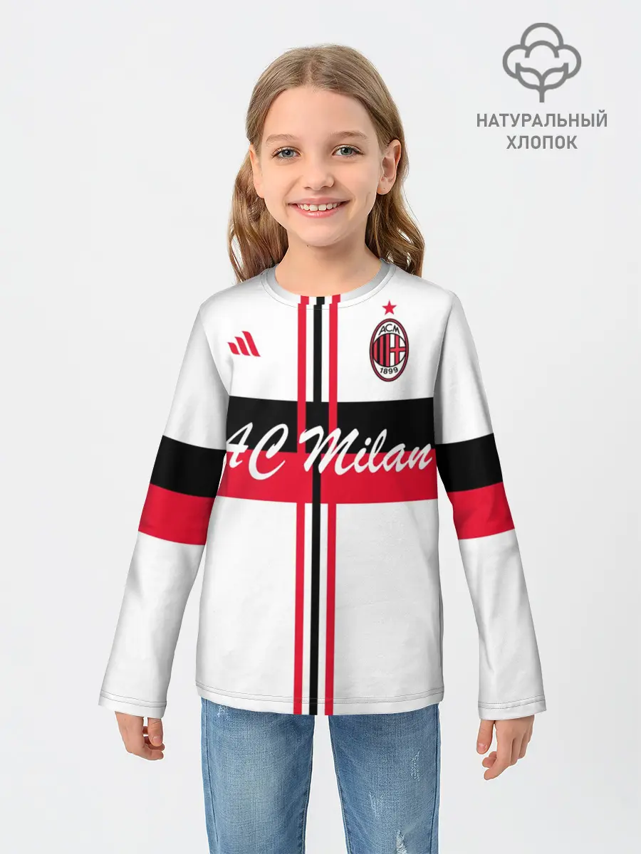Детский лонгслив / AC Milan