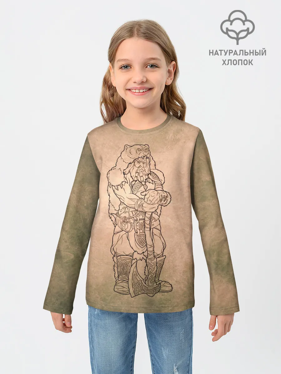 Детский лонгслив / русь