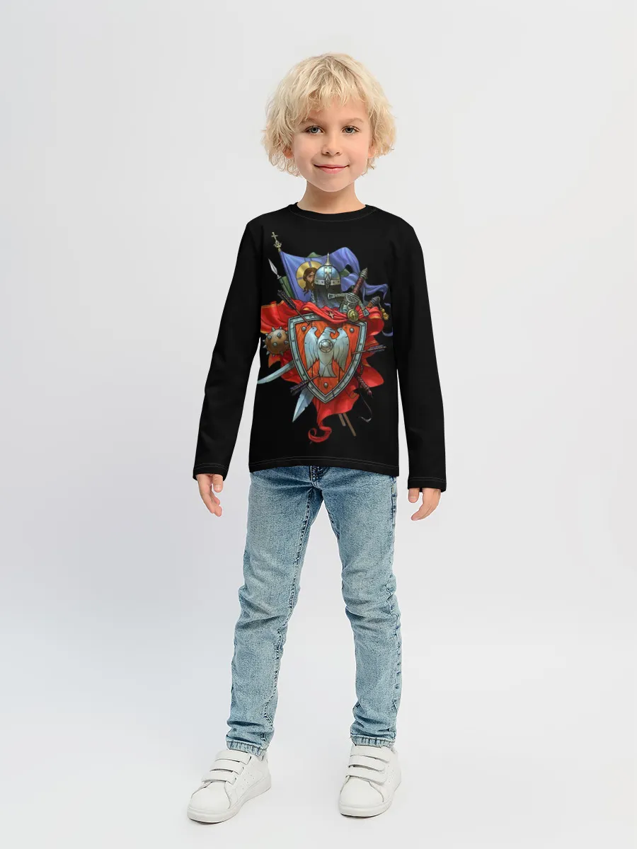 Детский лонгслив / русь