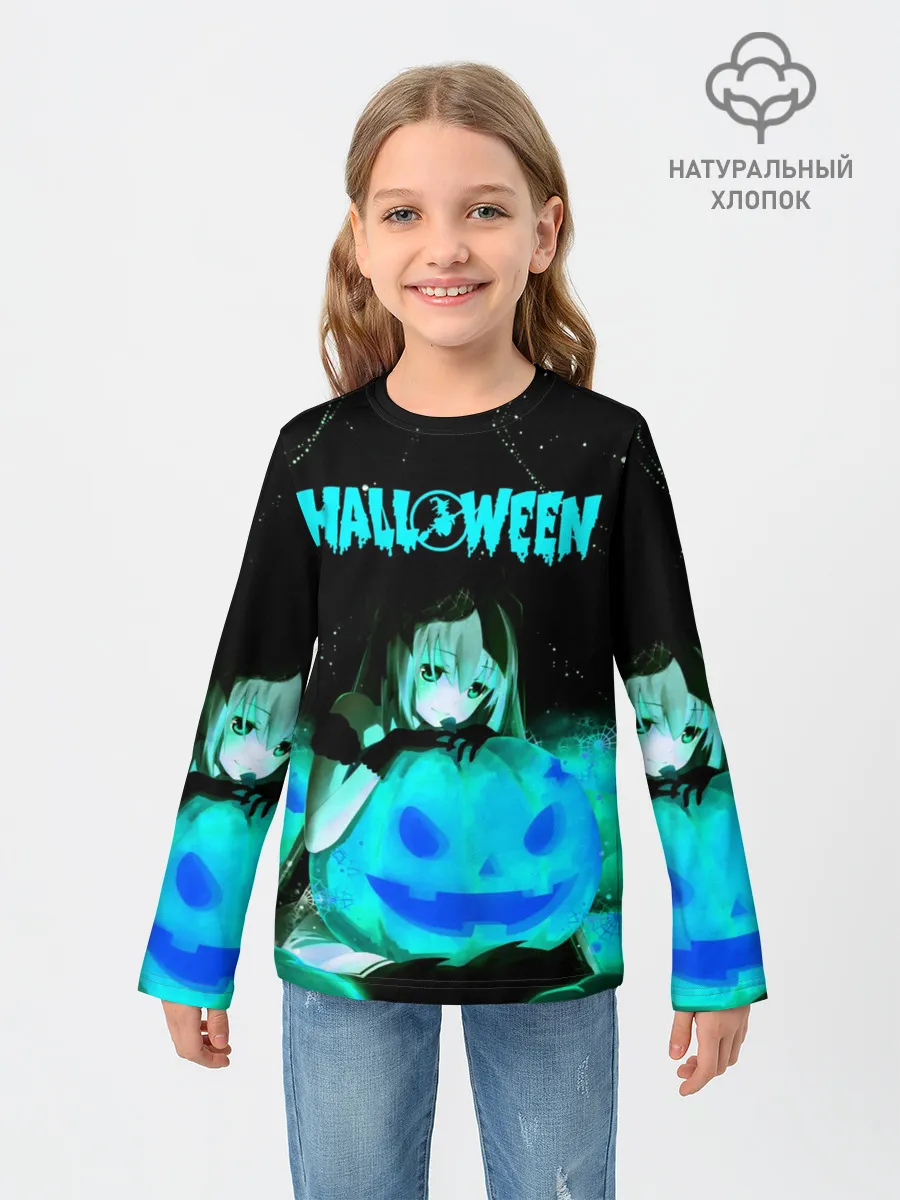 Детский лонгслив / Halloween