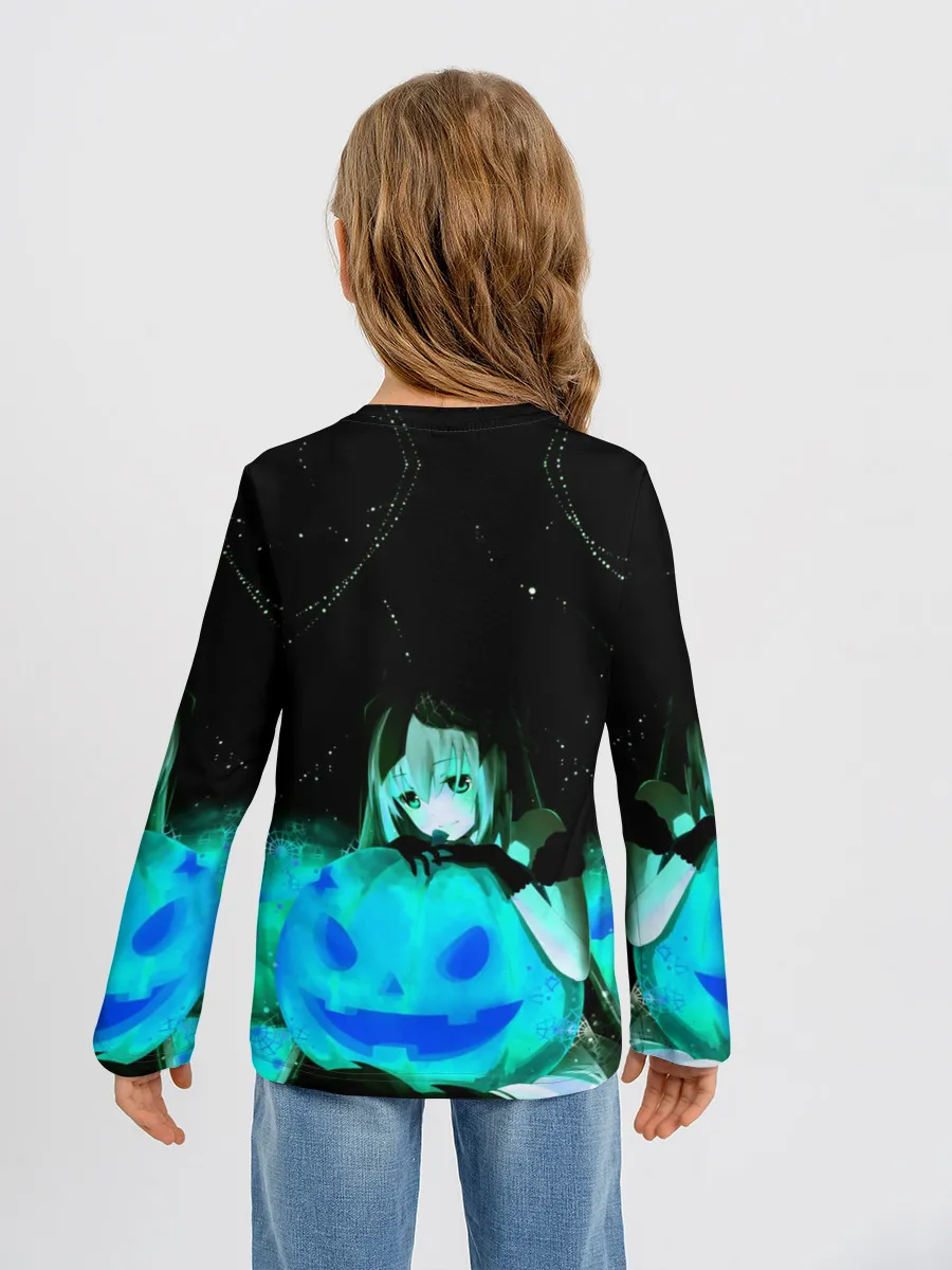 Детский лонгслив / Halloween