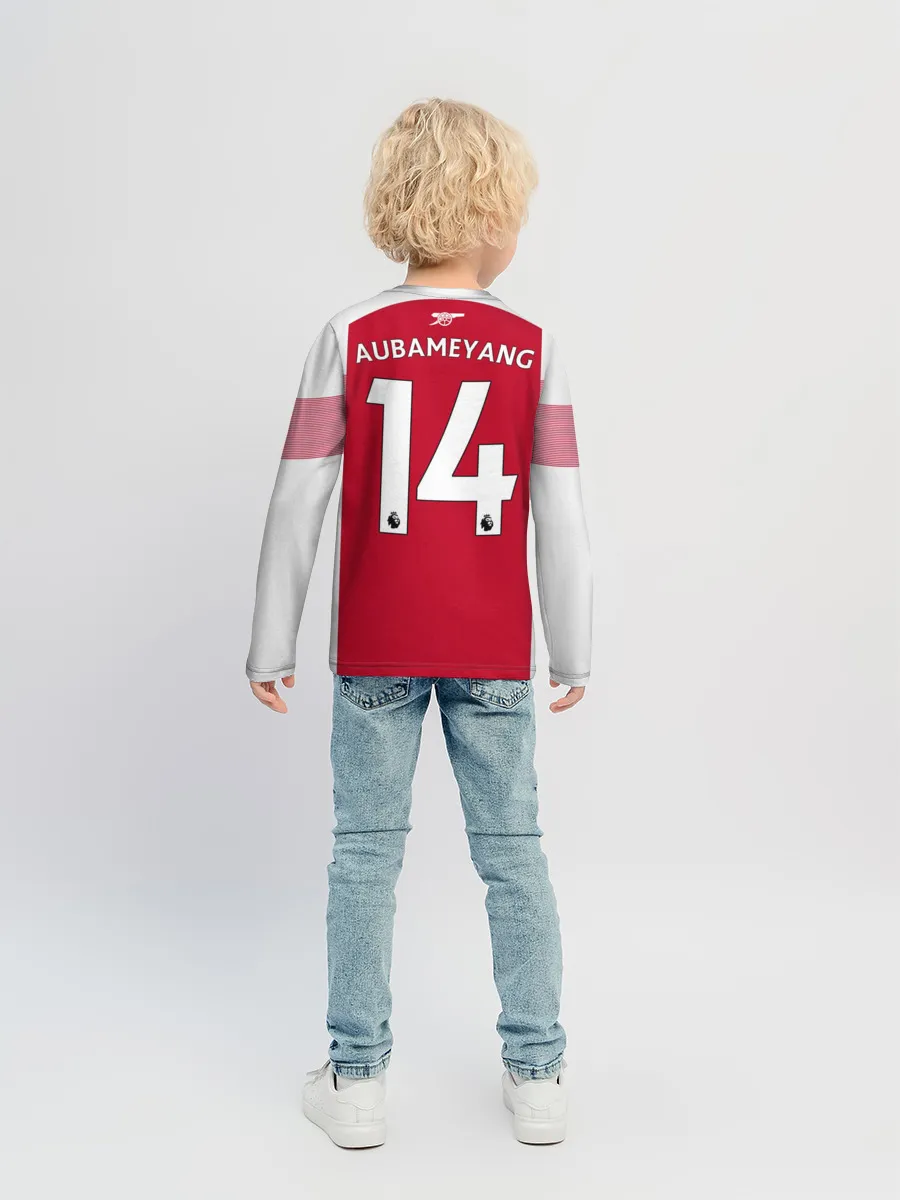 Детский лонгслив / Aubameyang home 18-19