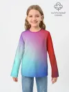 Детский лонгслив / Colorful Gradient