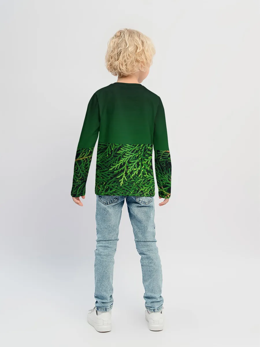 Детский лонгслив / Сибирь