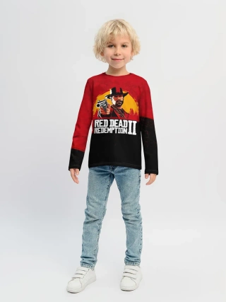 Детский лонгслив / Red Dead Redemption 2