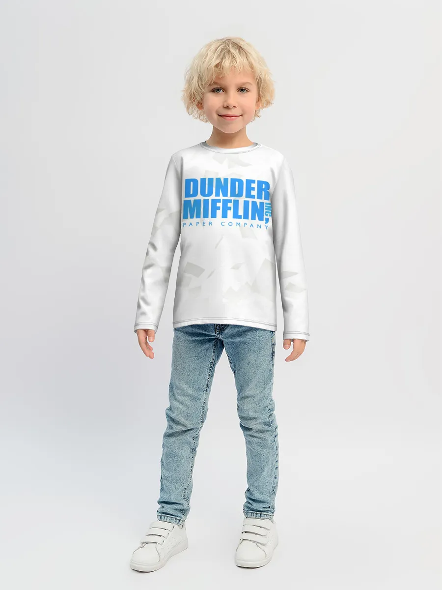 Детский лонгслив / Dunder Mifflin