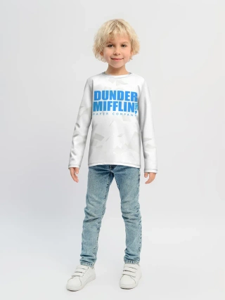 Детский лонгслив / Dunder Mifflin