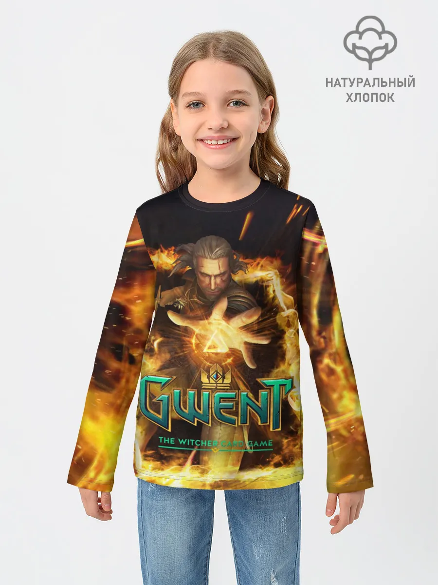 Детский лонгслив / GWENT: The Witcher Card Game